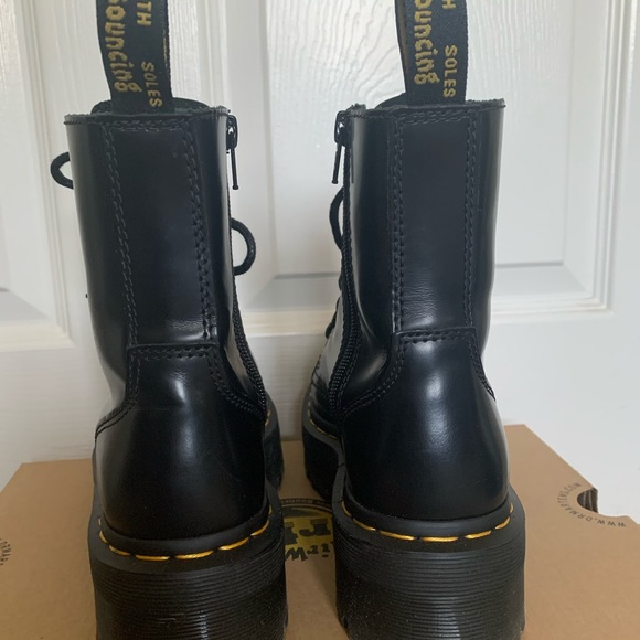 dr martens- jadon platform authentic leather boots - Picture 6 of 15